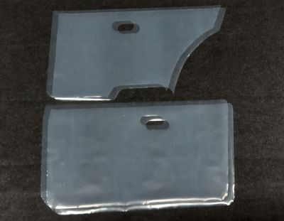 Golf 1  Türfolie (4 Türer) gestanzt (Caddy 2 Türer) 4 Teile