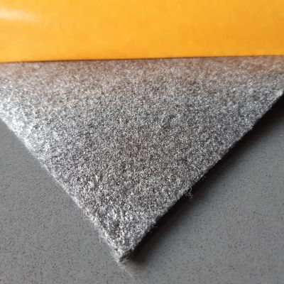 (13)selbstklebendes  ADMS Konturvlies (anthrazit) Muster 20 x 20 cm