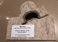 ( 11)  Boden-Matte grau verformbar Muster 20 x 20 cm