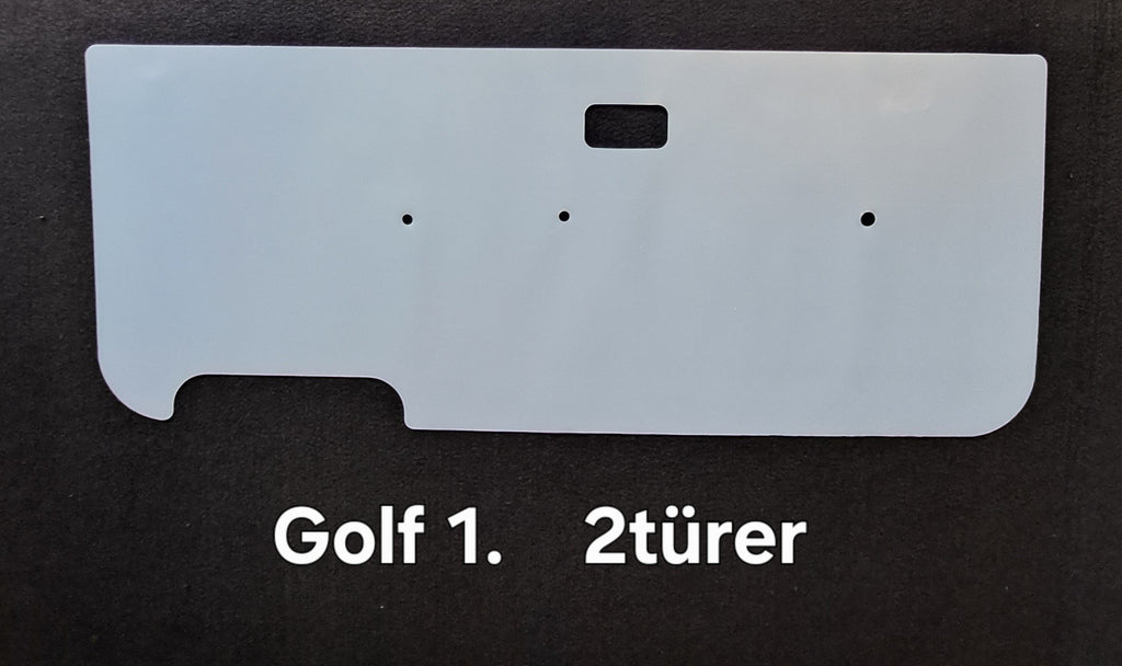 Golf 1 Türfolie  Cabrio ( 4 Teile )