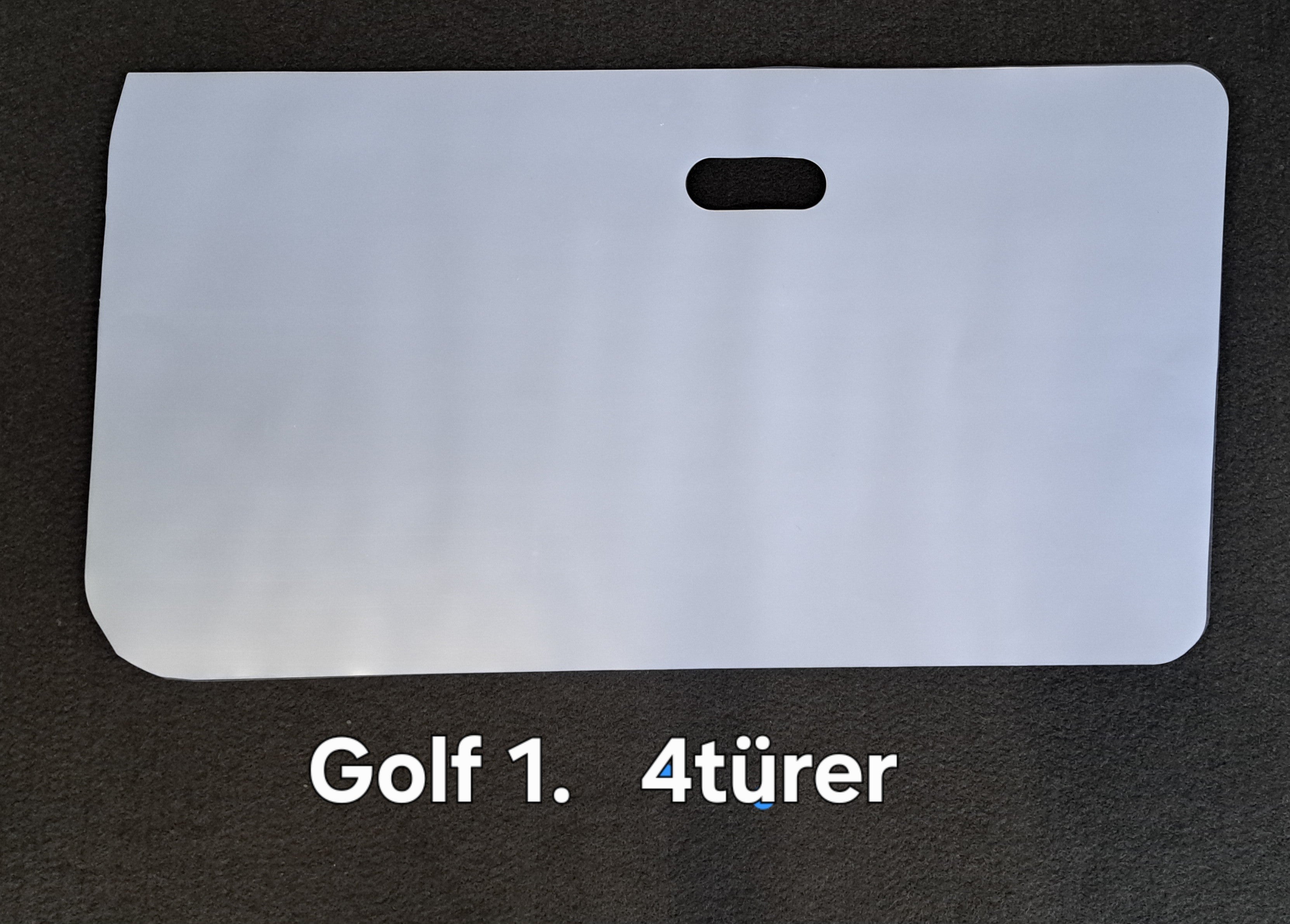 Golf 1  Türfolie (4 Türer) gestanzt (Caddy 2 Türer) 4 Teile