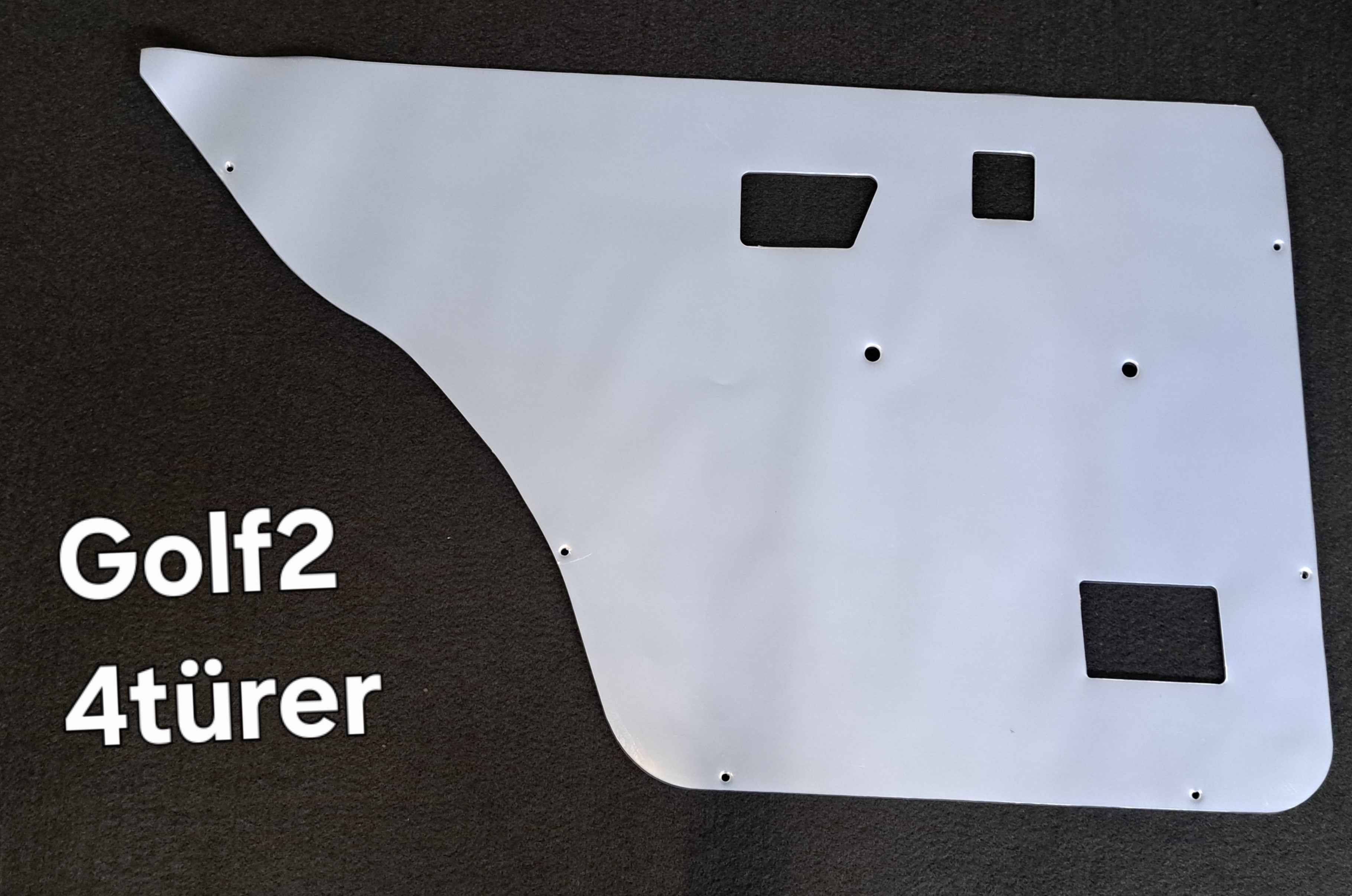 Golf 2  Türfolie (4 Türer) gestanzt  4 Teile