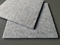 Akustikvlies grau als Sichtteil zu verarbeiten