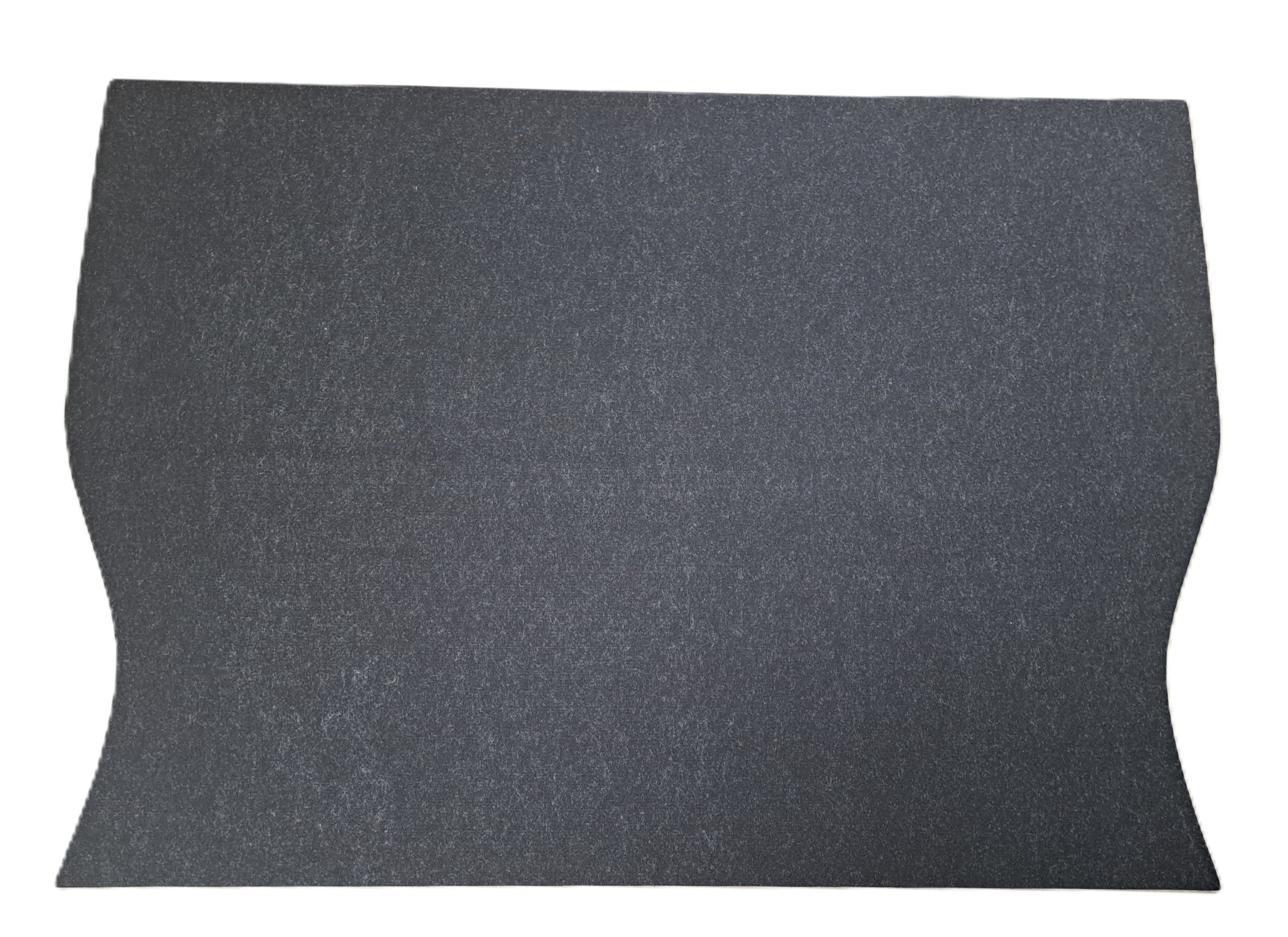 " Auslaufteil " Kofferraummatte aus edelem Nadelvlies ca. 4 mm stark VW Golf 1 & VW Golf 1 Cabrio