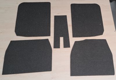 Golf 1 Boden Dämmung für unter dem Teppich ( Propylat )